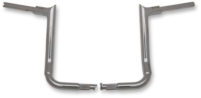 1½" Pointed Top Handlebar- 14" Chrome - Image 2