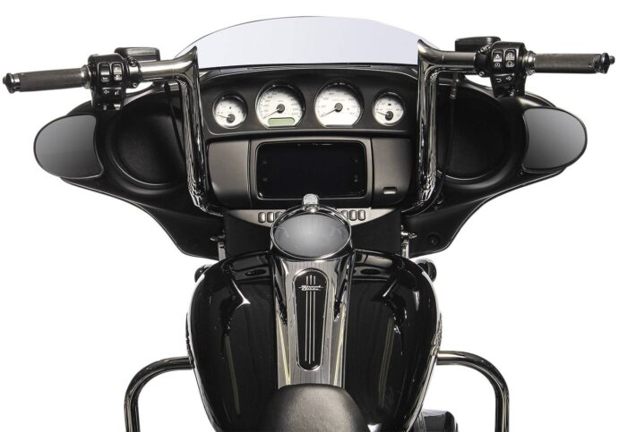 1½" Pointed Top Handlebar- 14" Chrome - Image 3