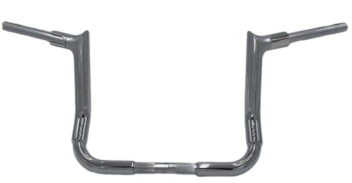 1½" Pointed Top Handlebar- 12" Chrome