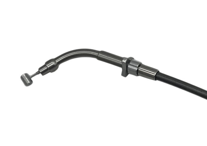 EZ Install Stainless Braided Upper Clutch Cable 6" Over Stock Cable - Image 3