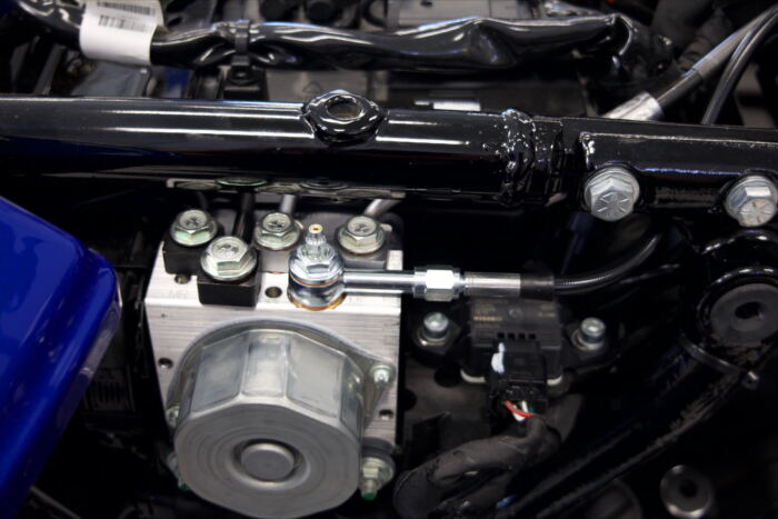 62" EZ Install Stainless Braided Brake Line for Road Glide Models - Image 2