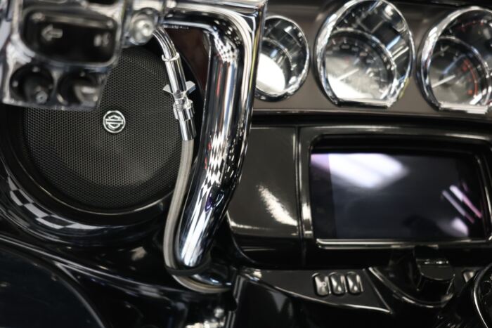Chrome EZ Install Kit for 18" Handlebars (Brake Line Extension Included) - Image 2